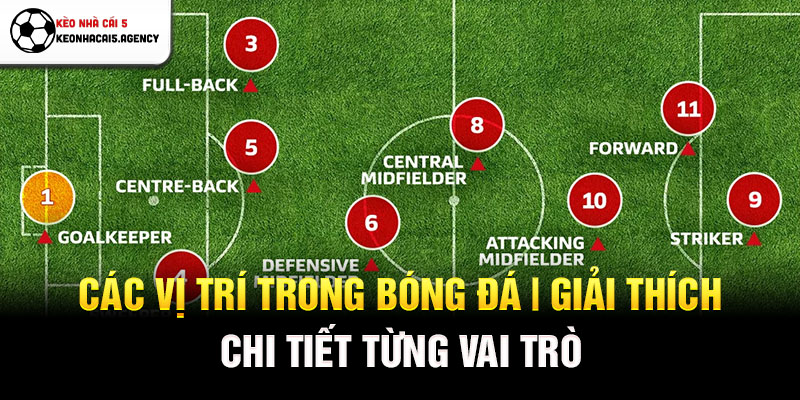 Các vị trí trong bóng đá